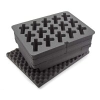 NANUK® Cases Schaumstoffeinlage 15 Pistolen für...